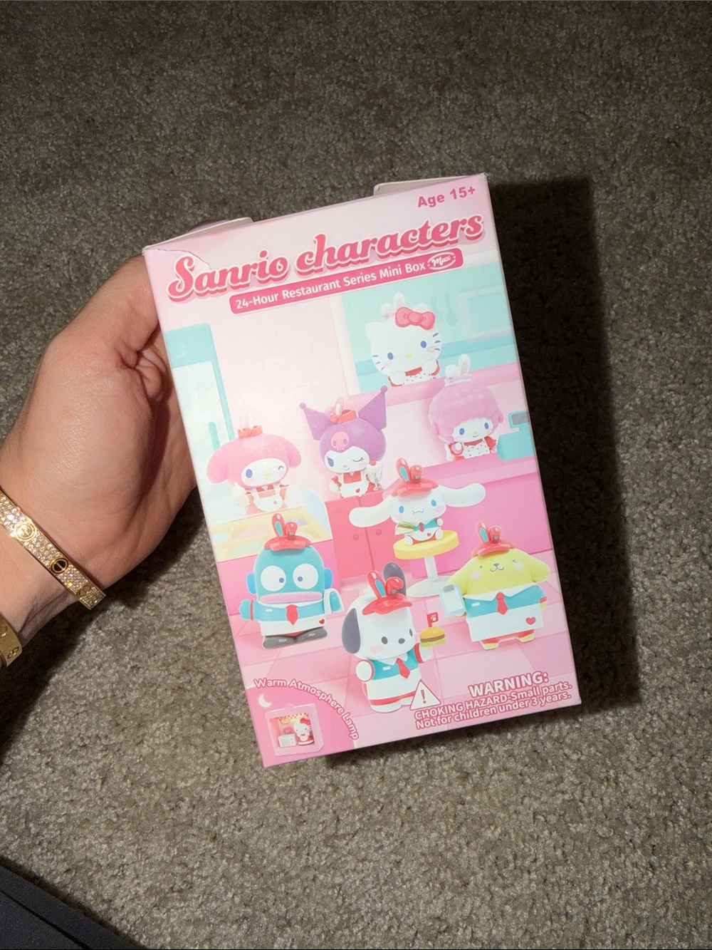 Sanrio Pink and Mint Mini Blind Box - Restaurant Series POMPOMPURIN CONFIRMED.
